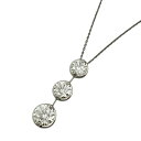 ダイヤモンドネックレス Pt900/850 ジュエリー【中古】