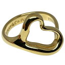 ティファニー TIFFANY&CO オープンハートリング 750YG ジュエリー【中古】(4)