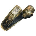 カルティエ Cartier パンテール ラカルダ HP600186 K18イエローゴールド クオーツ レディース 腕時計【中古】