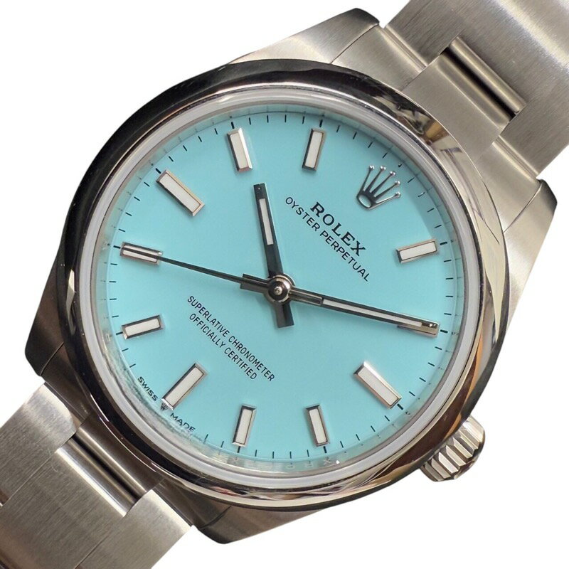 ロレックス ROLEX オイスターパーペチュアル31 277200 ターコイズ ステンレススチール レディース 腕時計【中古】