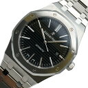 オーデマ・ピゲ AUDEMARS PIGUET ロイヤルオーク 15400ST.OO.1220ST.01 ブラック ステンレススチール メンズ 腕時計【中古】