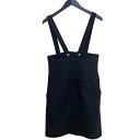 シャネル CHANEL ココマークボタン ジャンパースカート P34029 36(約Sサイズ) ブラック ウール97% カシミヤ3% レディース スカート【中古...
