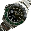 ロレックス ROLEX GMTマスター 126720VTNR ブラック SS メンズ 腕時計【中古】