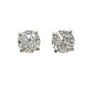 ピアス Pt900プラチナ Pt900/ダイヤモンド ジュエリー【中古】