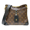 ルイ・ヴィトン LOUIS VUITTON オデオンNM PM M45353 ブラウン モノグラム・キャンバス/レザー レディース ショルダーバッグ【中古】(4)