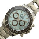 ロレックス ROLEX デイトナアイスブルー 116506 アイスブルー プラチナ・セラミック メンズ 腕時計【中古】