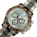 ロレックス ROLEX デイトナ アイスブルー 116506 プラチナ 自動巻き メンズ 腕時計【中古】