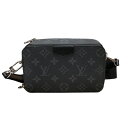ルイ・ヴィトン LOUIS VUITTON アルファ・ウェアラブルウォレット M81260 ブラック モノグラム・エクリプス レディース ショルダーバッグ【中古...