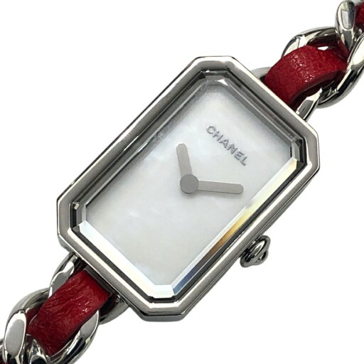 シャネル CHANEL プルミエール ロック ホワイトシェル 世界1000本限定 H5313 ホワイト ステンレススチール SS レディース 腕時計【中古】 シャネル CHANEL プルミエール ロック ホワイトシェル 世界1000本限定 H5313 ホワイト ステンレススチール SS レディース 腕時計【中古】