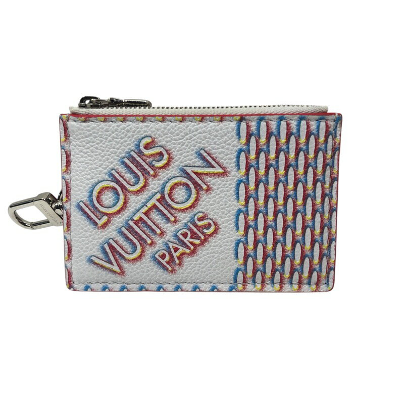 ルイ・ヴィトン LOUIS VUITTON ドゥーブルジップド・カードホルダー M81430 ダミエスプレー メンズ カードケース【中古】