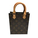 ルイ・ヴィトン LOUIS VUITTON プティットサックプラ M69442 ブラウン PVC レディース ショルダーバッグ【中古】