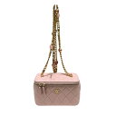 シャネル CHANEL マトラッセバニティショルダー AP2625 ピンク ラム レディース ショルダーバッグ【中古】