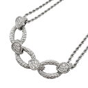 ブシュロン BOUCHERON セルパンポエムネックレス K18WG ジュエリー【中古】