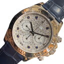ロレックス ROLEX コスモグラフ デイトナ パヴェダイヤ 16519 K18ホワイトゴールド メンズ 腕時計【中古】