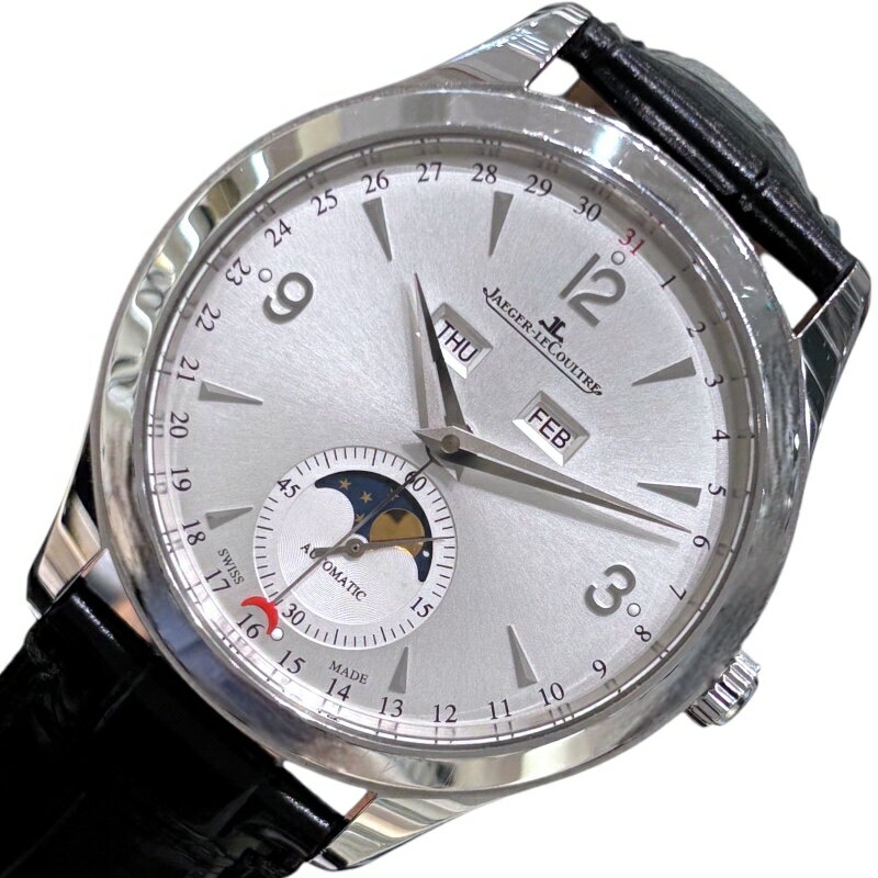 ジャガー・ルクルト JAEGER-LE COULTRE マスターカレンダー 176.8.12.S(Q1558420) シルバー ステンレススチール SS メンズ 腕時計【中古】
