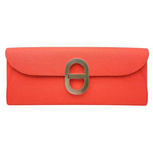 エルメス HERMES シェーヌダンクルトゥーゴー B刻印 (2023年製) ローズテキサス シルバー金具 ヴォーエプソン レディース ショルダーバッグ【中古】 エルメス HERMES シェーヌダンクルトゥーゴー B刻印 (2023年製) ローズテキサス シルバー金具 ヴォーエプソン レディース ショルダーバッグ【中古】