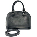 ルイ・ヴィトン LOUIS VUITTON アルマBB M24645 ブラック シルバー金具 エピ レディース ハンドバッグ【中古】