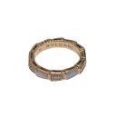 ブルガリ BVLGARI セルペンティリング AU750、MOP、ダイヤモンド ジュエリー【中古】(4)