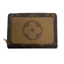 ルイ・ヴィトン LOUIS VUITTON ポルトフォイユ・ルー M81461 モノグラム・リバース レディース 二つ折り財布【中古】