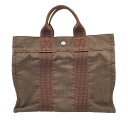 【★最大40,000円OFFクーポン配布中!9/26まで】エルメス HERMES エールライントートPM ナイロンキャンバス レディース トートバッグ【中古】