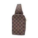 ルイ・ヴィトン LOUIS VUITTON ジェロニモス N51994 ダミエ ダミエ ユニセックス ボディバッグ【中古】
