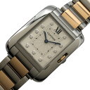 カルティエ Cartier タンク アングレーズMM WT100032 PG/SS レディース 腕時計【中古】