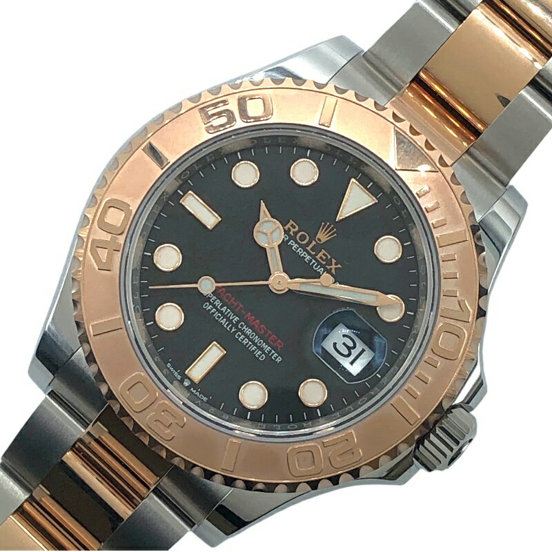 ロレックス ROLEX ヨットマスター40 K18ピンクゴールド SS/PG メンズ 腕時計【中古】