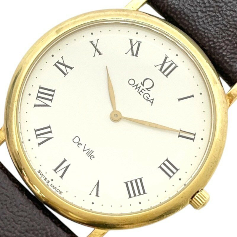 オメガ OMEGA デビル K18YG メンズ 腕時計【中古】