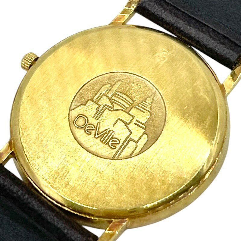 オメガ OMEGA デビル K18YG メンズ 腕時計【中古】