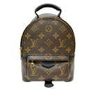 ルイ・ヴィトン LOUIS VUITTON パームスプリングス バックパック MINI M44873 ブラウン モノグラム・キャンバス/レザー レディース リュ...
