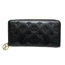 ルイ・ヴィトン LOUIS VUITTON ジッピーウォレット M81763 ブラック ユニセックス 長財布【中古】(4)