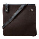 エルメス HERMES ミセスヒッピー □I刻印 (2005年製) ブラウン/ブラック シルバー金具 トワル レディース ショルダーバッグ【中古】