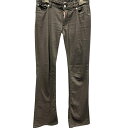 ディースクエアード DSQUARED フレアストレッチデニムパンツ ブラック コットン レディース デニムパンツ【中古】(4)