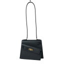 エルメス HERMES ケリー20 無秩序 W刻 ブラック ゴールド金具 エプソン レディース ショルダーバッグ【中古】
