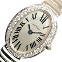 カルティエ Cartier ミニベニュワール WB520025 K18ホワイトゴールド レディース 腕時計【中古】