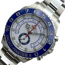 ロレックス ROLEX ヨットマスター2 116680 ホワイト ステンレススチール メンズ 腕時計【中古】