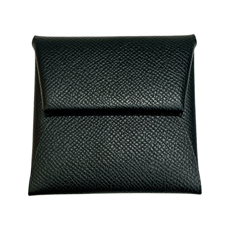 エルメス HERMES バスティア Z刻 ブラック エバーカラー ユニセックス コインケース【中古】
