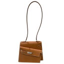 エルメス HERMES ケリー20 無秩序 W刻 ゴールド シルバー金具 エプソン レディース ショルダーバッグ【中古】