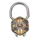 ブルガリ BVLGARI キーリング k18/ステンレススチール ジュエリー【中古】