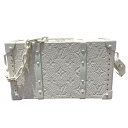 ルイ・ヴィトン LOUIS VUITTON ヴォレットトランク M20153 ホワイト トリヨン メンズ セカンドバッグ【中古】