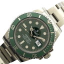 ロレックス ROLEX サブマリーナ 116610LV SS メンズ 腕時計【中古】