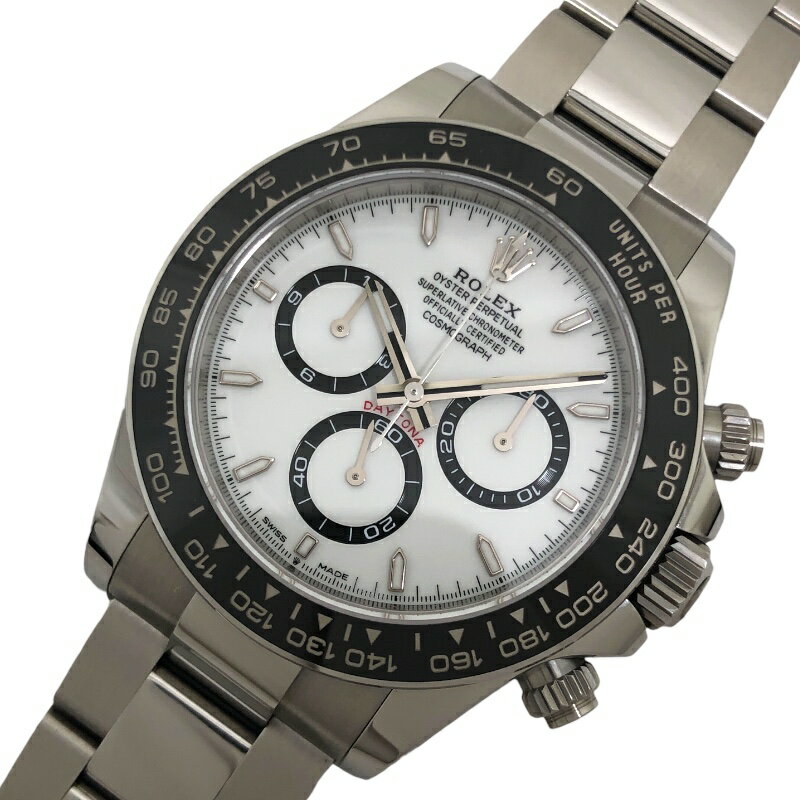 ロレックス ROLEX コスモグラフ・デイトナ ランダムシリアル 126500LN ホワイト SS メンズ 腕時計【中古】
