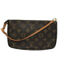 ルイ・ヴィトン LOUIS VUITTON ポシェット・アクセソワール M51980 ブラウン ゴールド金具 モノグラム レディース その他バッグ【中古】