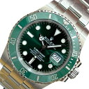 ロレックス ROLEX サブマリーナ 116610LV グリーン ステンレススチール SS メンズ 腕時計【中古】