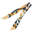 エルメス HERMES ツイリー PARADE EN FANFARE シルク レディース スカーフ【中古】(4)