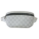 ルイ・ヴィトン LOUIS VUITTON キャンバス・バムバッグ N40326 ブロン ダミエ・アンフィニ メンズ ボディバッグ【中古】