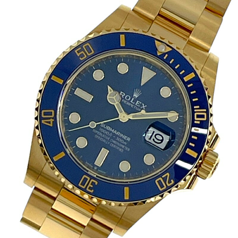ロレックス ROLEX サブマリーナ 126618LB K18イエローゴールド K18YG 自動巻き メンズ 腕時計【中古】