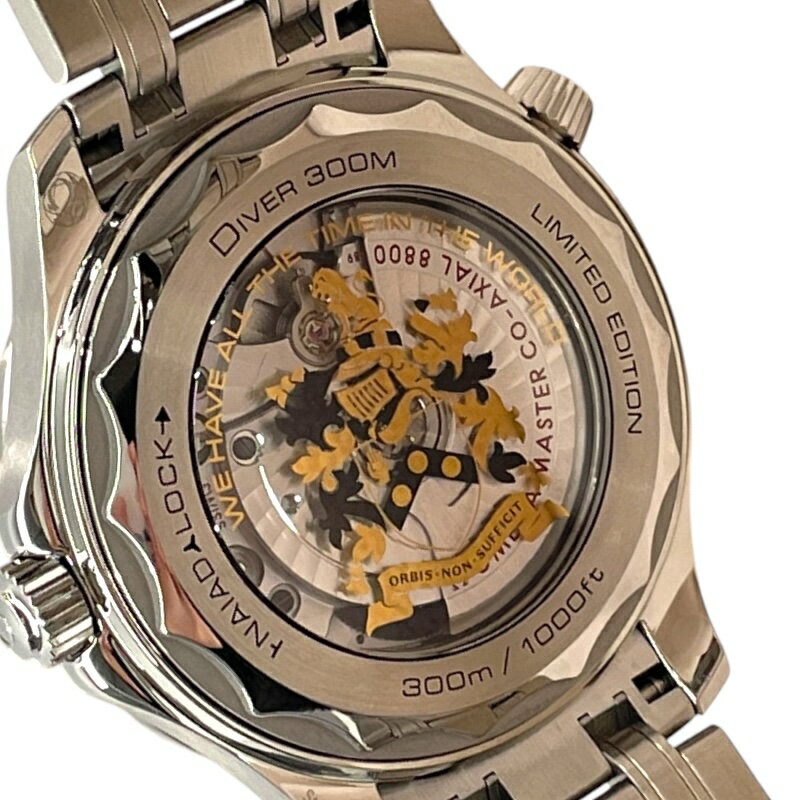 オメガ OMEGA シーマスター ダイバー300M コーアクシャル マスタークロノメーター 210.22.42.20.01.004 SS 自動巻き メンズ 腕時計【中古】