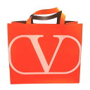 ヴァレンティノ VALENTINO Vロゴトートバッグ レザー メンズ トートバッグ【中古】