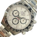 ロレックス ROLEX デイトナ 126500LN ホワイト SS メンズ 腕時計【中古】